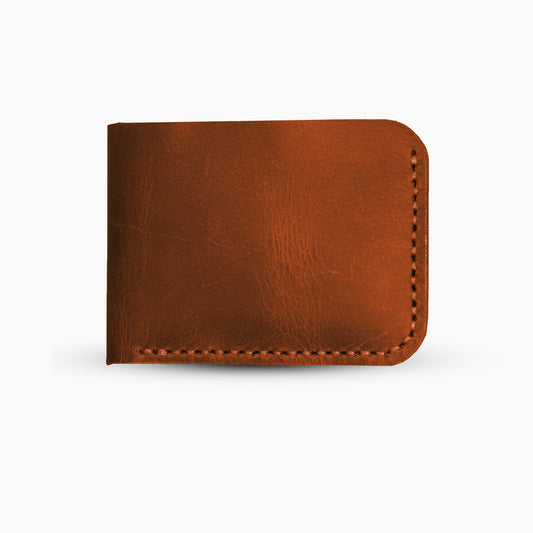 Handmade Leather Bifold Wallet